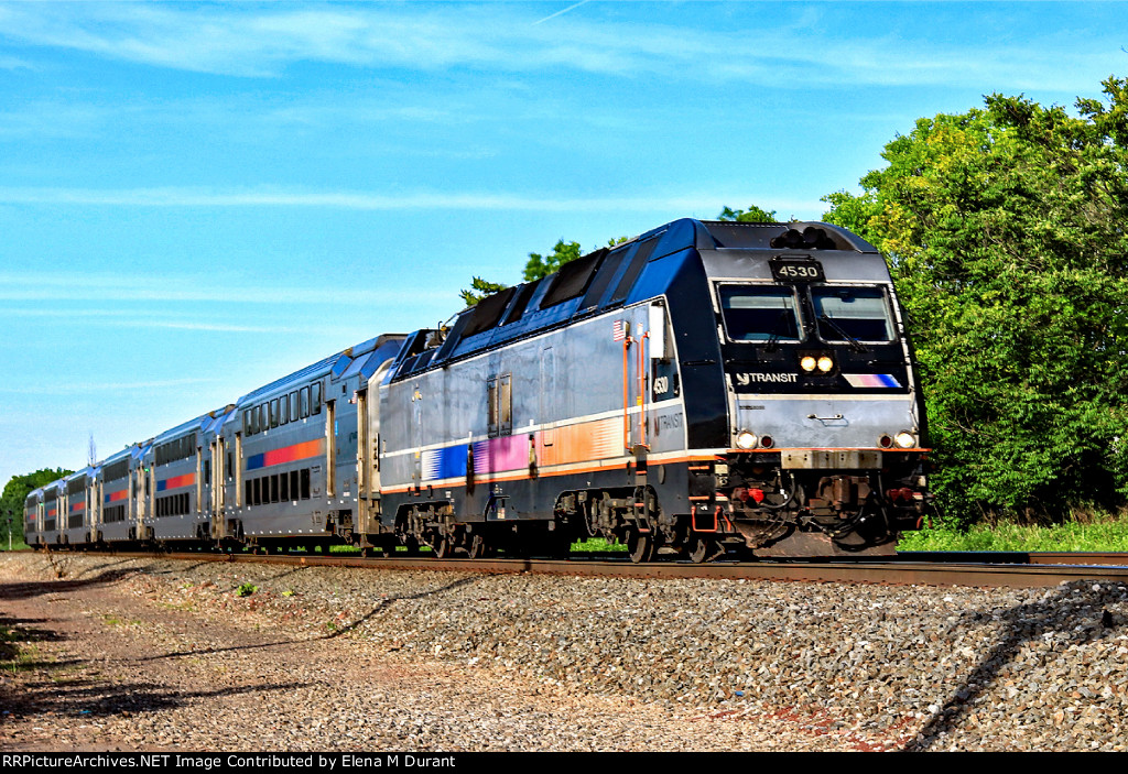 NJT 4530 on train 5531